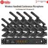 HuiDu QH-550 Профессиональная беспроводная система микрофонов для видеоконференций (Китайская версия)