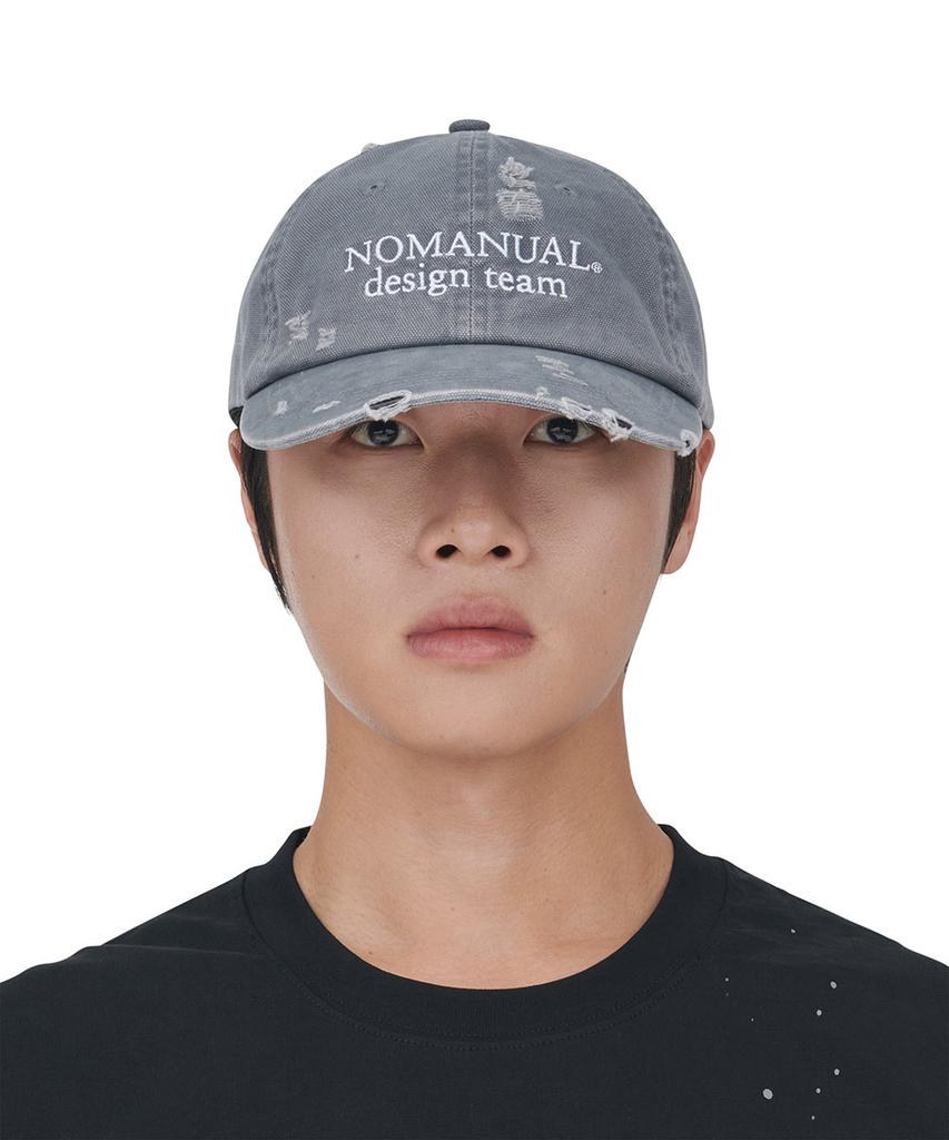 Кепка D.T. Nomaenyueol 261 - Стиранный серый