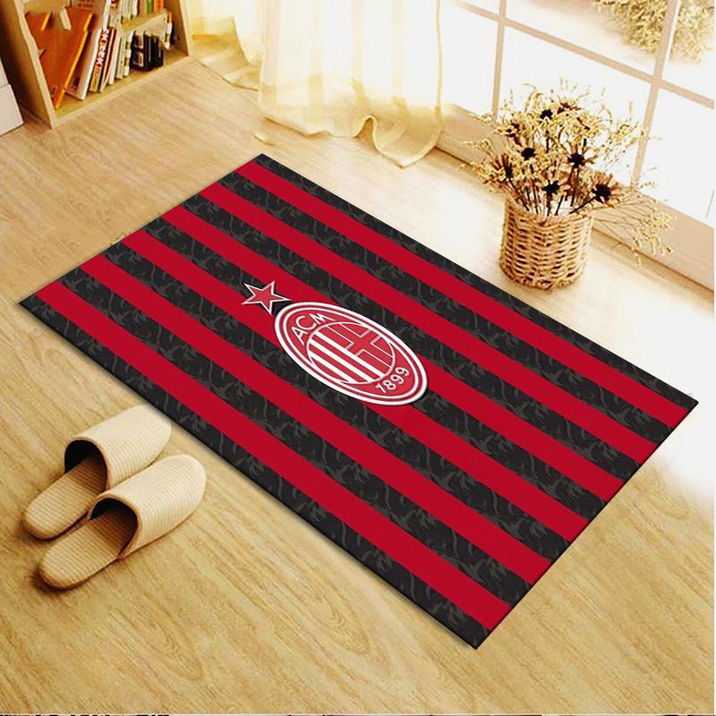 Ковер AC Milan для гостиной, спальни, дома, украшение дивана, нескользящий коврик для игр детей