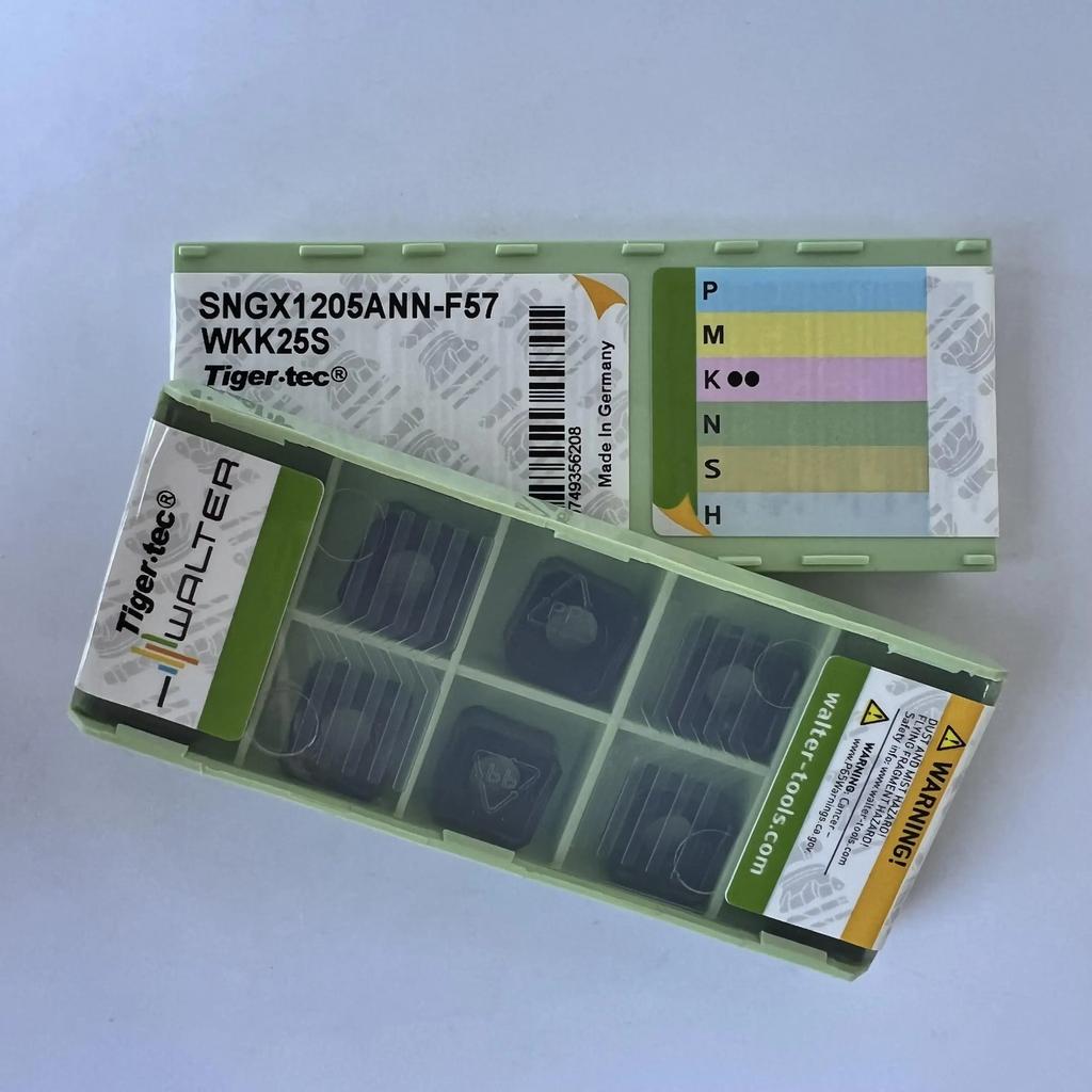 Original / SNGX1205ANN-F57 WKK25S  / Industrial indexable Carbide Inserts 10 Pcs