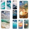 For Sony Xperia X 10 Z Z1 Z2 Z3 Z5 XA XZ1 XZ2 Compact XA1 XA2 M2 M5 C4 L2 Soft Covers Summer Nature Sea Blue Ocean Waves