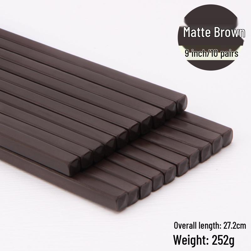 Colorful Disinfected Melamine Chopsticks for Hotels, Restaurants, and Fast Food