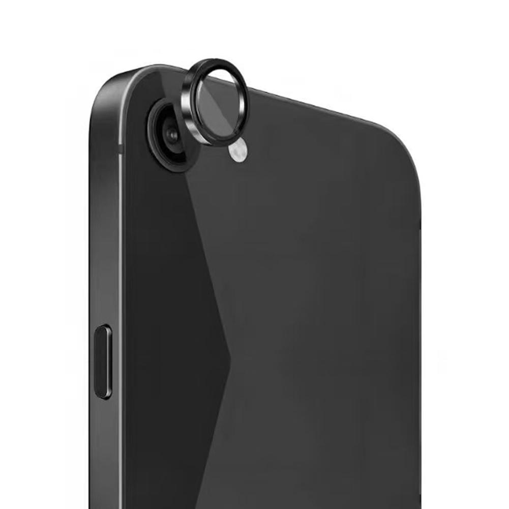 Защитная пленка для объектива камеры iPhone 16E 9H из закаленного стекла, декоративная рамка экрана D3A0