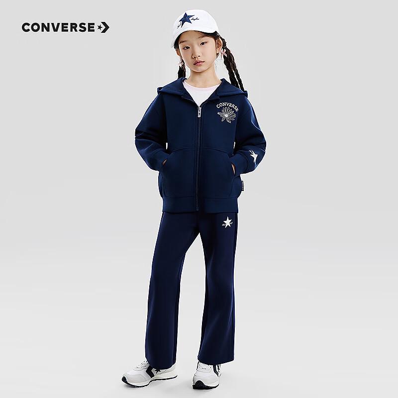 Converse Толстовка с капюшоном и принтом-буквами для девочек-подростков