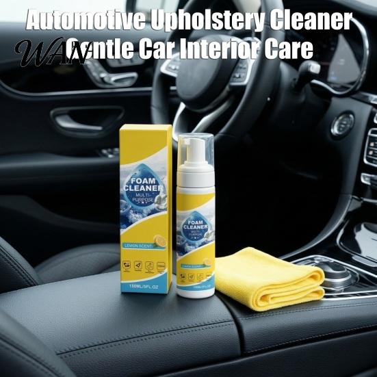 Fresh Aroma Car Cleaner Foam for Interior, Multi-Purpose Auto Leather Seat Interior Dust Remover Care Kit, Effective Stain with Scent Cabin Freshener