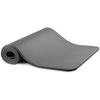 Экологичный нескользящий коврик для йоги с липкой поверхностью и ремнем для переноски для дома,(4мм) (Размер:183см* 61см* 0,4см) (Пакет из 1) (серый)