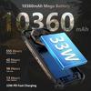 Smartphone Robuste 5G Ulefone Armor X16 Pro 16Go+256Go 6.56" 10360mAh 64MP Telephone Portable Android 15 Double SIM/NFC/GPS Noir - Very good condition