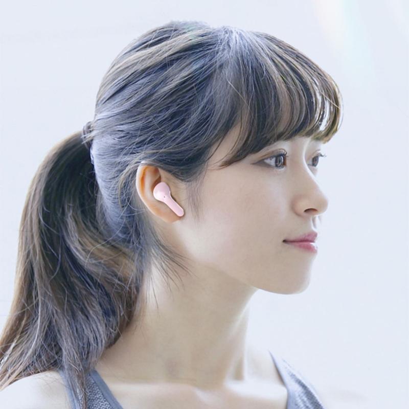 Bluetooth Headset Tws In-ear Digital Display Call Music Battery Life Portable Transparent Space Capsule Bluetooth 5.3