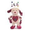 Durable Plush Dog Toy Teething Puppies Adult Dogs - Rope Knot Chew With Squeaker Rabbit Frog Pig Designs