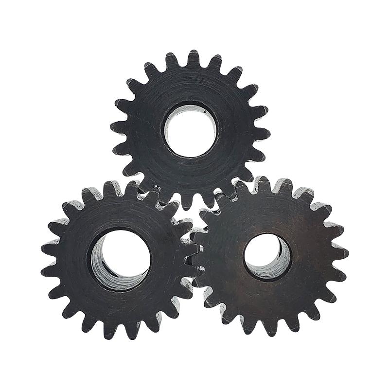 1Pcs 1Mod Spur Gear 4-12mm Bore 45# Steel 1M 10/12/15/18/20/24/25/30/35/40/45/50/55/60 Tooth Pinion Motor Convex Gear