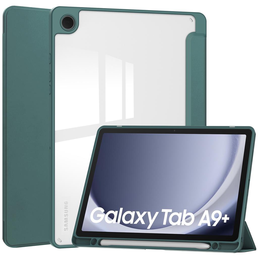 With Pencil Holder Case for Samsung Galaxy Tab A11+A9+Plus 11 A8 10.5 8.7 Tablet Cover Tab S11 S9 Ultra 14.6 S8+12.4 S7 FE Cases