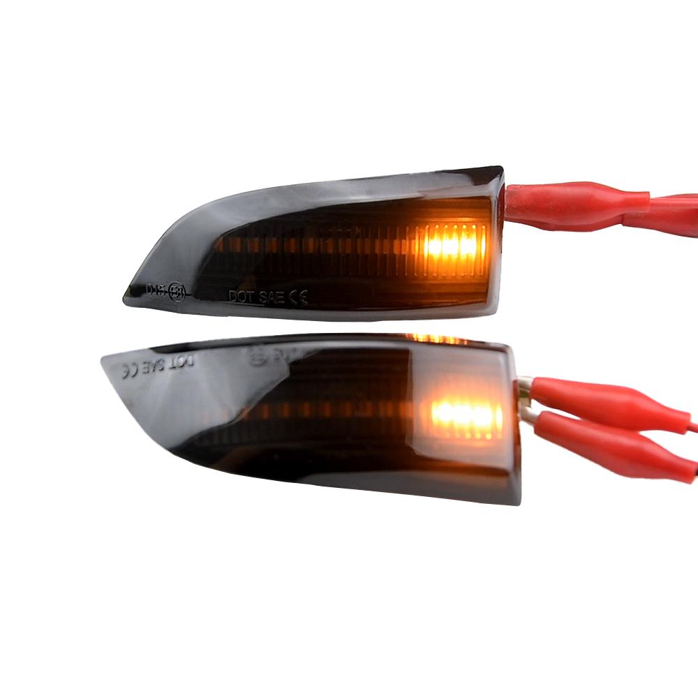 Dynamic Turn Signal Light LED Side Mirror Sequential Indicator Blinker For Renault Megane MK3 Scenic Fluence Latitude LagunaTurn Signal 2