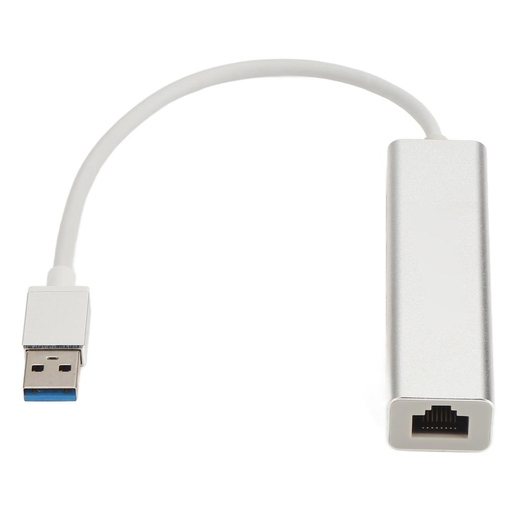 USB Ethernet Adapter RJ45 USB3.0 Ethernet Connector 10M 100M 1000M Aluminum Alloy Ethernet Port