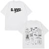 Quevedo El Baifo Album 2026 Tour Graphics T Shirt Unisex Unisex Hiphop Harajuku Tshirt Summer Cotton Loose Casual Vintage Tshirts