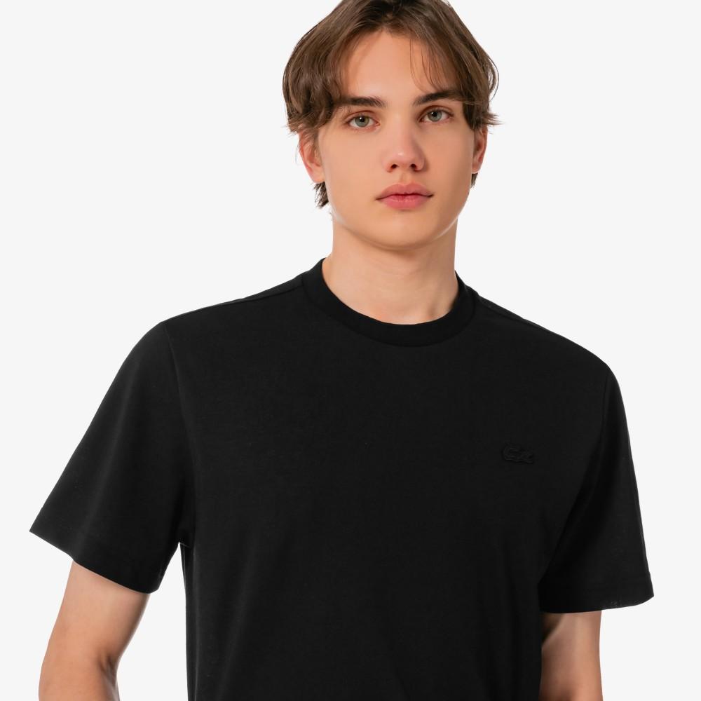 [lacoste] Men's Strong Yarn Caviar Pique Short-Sleeve T-shirt TH742E-56G031