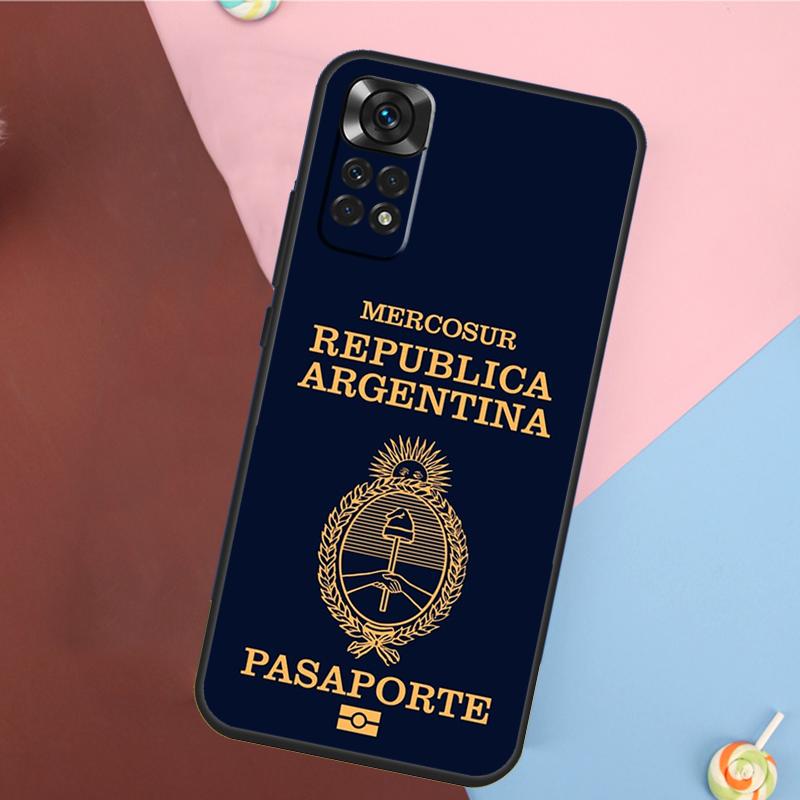 Чехол Аргентинский Флаг для Xiaomi Redmi Note 13 Pro 14 12 11 9 10 9S 10S 11S 12S Redmi 14C 10C 12C 13C