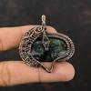 Eudialyte Pendant Copper Wire Wrapped Pendant Handmade Elegant Pendant Dainty Copper Jewelry Gemstone Pendant Wire Wrap Jewelry Gift For Mom