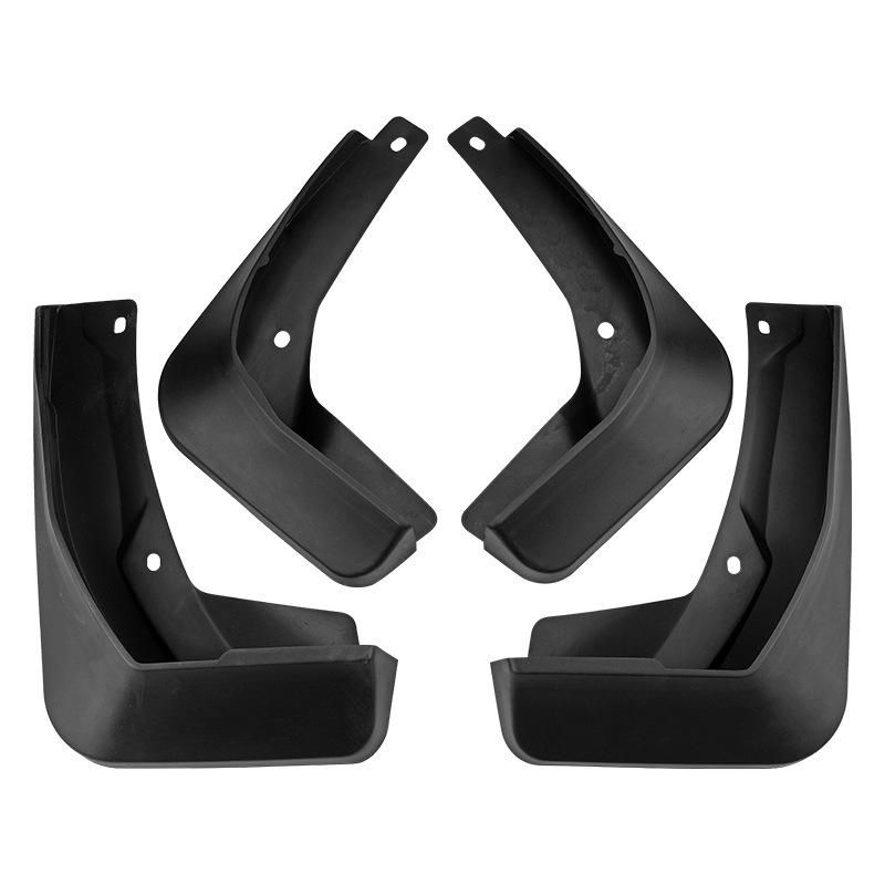For Volkswagen Touran L 2016 Automotive Tire Mudguard Waterproof Prevent Mud Splashing Car Mud Flap Fender Trim 4pcs Accessories