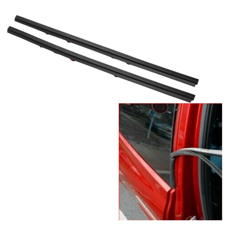 Car Left+Right Rear Quarter Side Window Glass Seal for Renault Clio MK III 2005-2018 Hatchback 8200341503