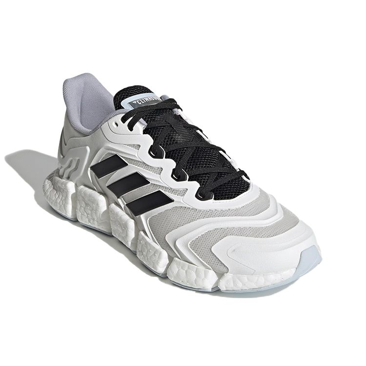 adidas Climacool Vento Бело-черные кроссовки унисекс Cloud-White Core-Black Halo-Silver H67643