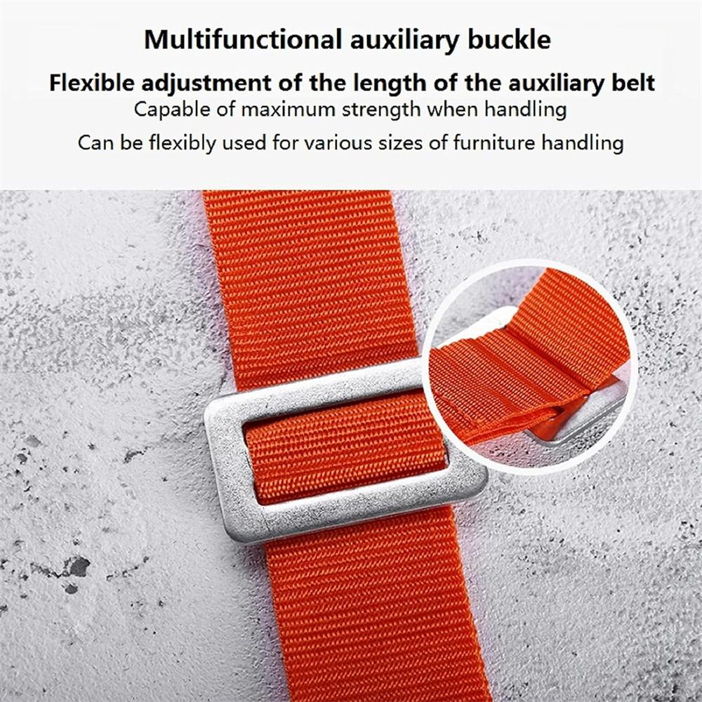 Передвижные ремни для подъема мебельной техники, матрасов или тяжелых предметов на 2 человека, 800 фунтов без болей в спине