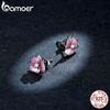 BAMOER эмалированные серьги-гвоздики из стерлингового серебра 925 пробы, цветущие серьги-гвоздики для женщин, обручальные украшения, подарок