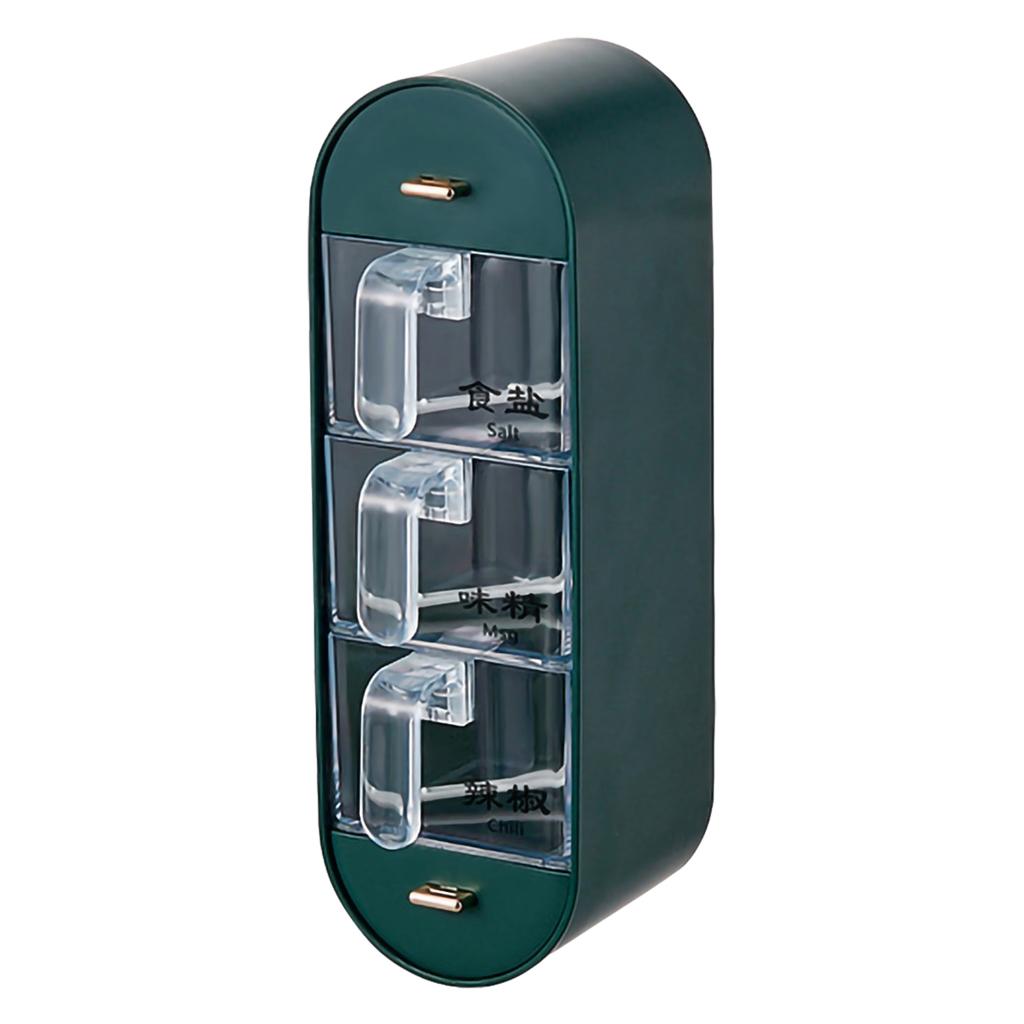 Настенный ящик для приправ, соль, перец, специи, банка, сахарница, коробка для специй, органайзер для кухонных специй, полка для хранения