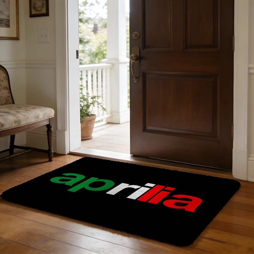 Aprilia Floor Mat Soft Flannel Absorbent Mat Non-Slip Rug Home Bedroom Bathroom