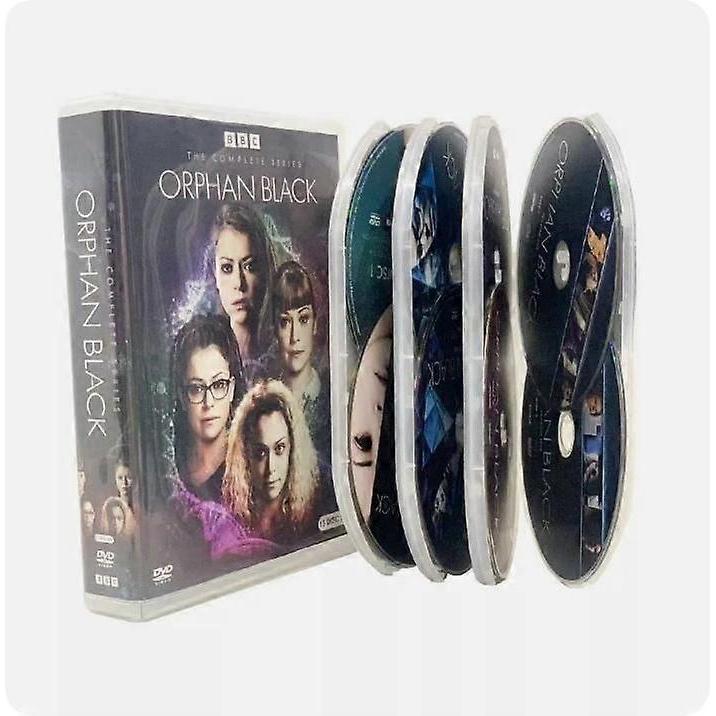 ЧЕРНАЯ СИРОТА Полная серия Сезоны 1-5 ( DVD 2017 15-дисковый набор )