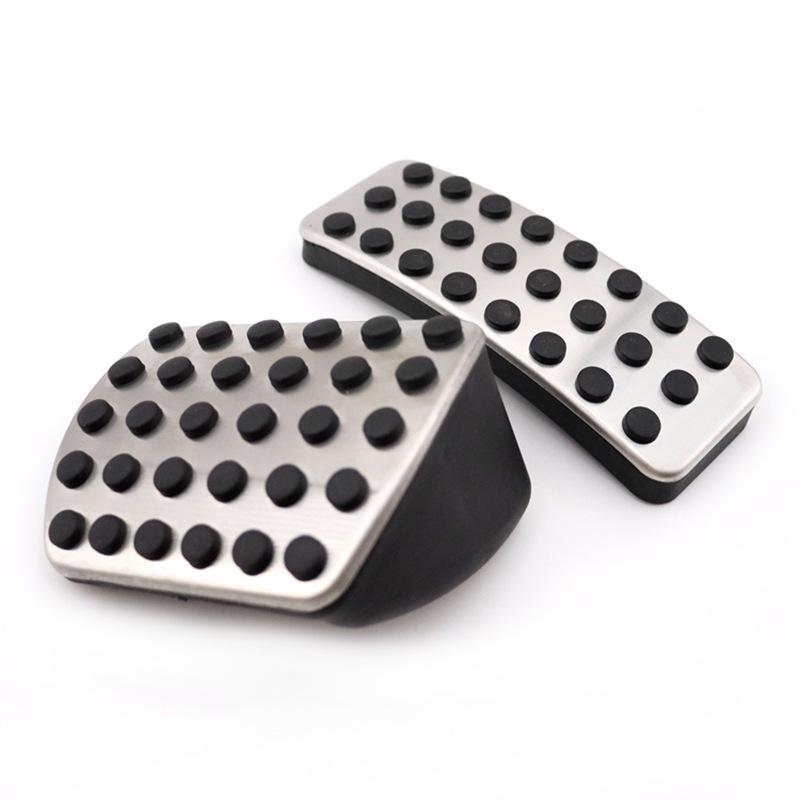Non-Slip Pedal Set for Mercedes-Benz GLA: Accelerator, Brake, and Rest Area Decor Accessories