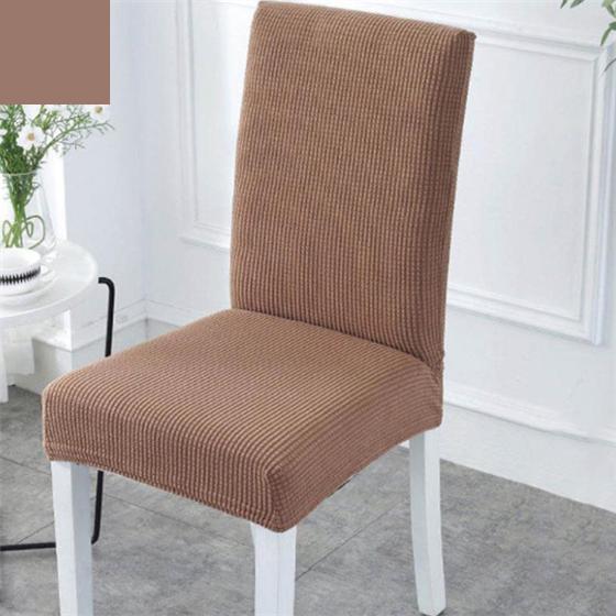 Вязаный чехол на стул, съемный антигрязный чехол на сиденье, протектор стула для вечеринки, домашнего декора