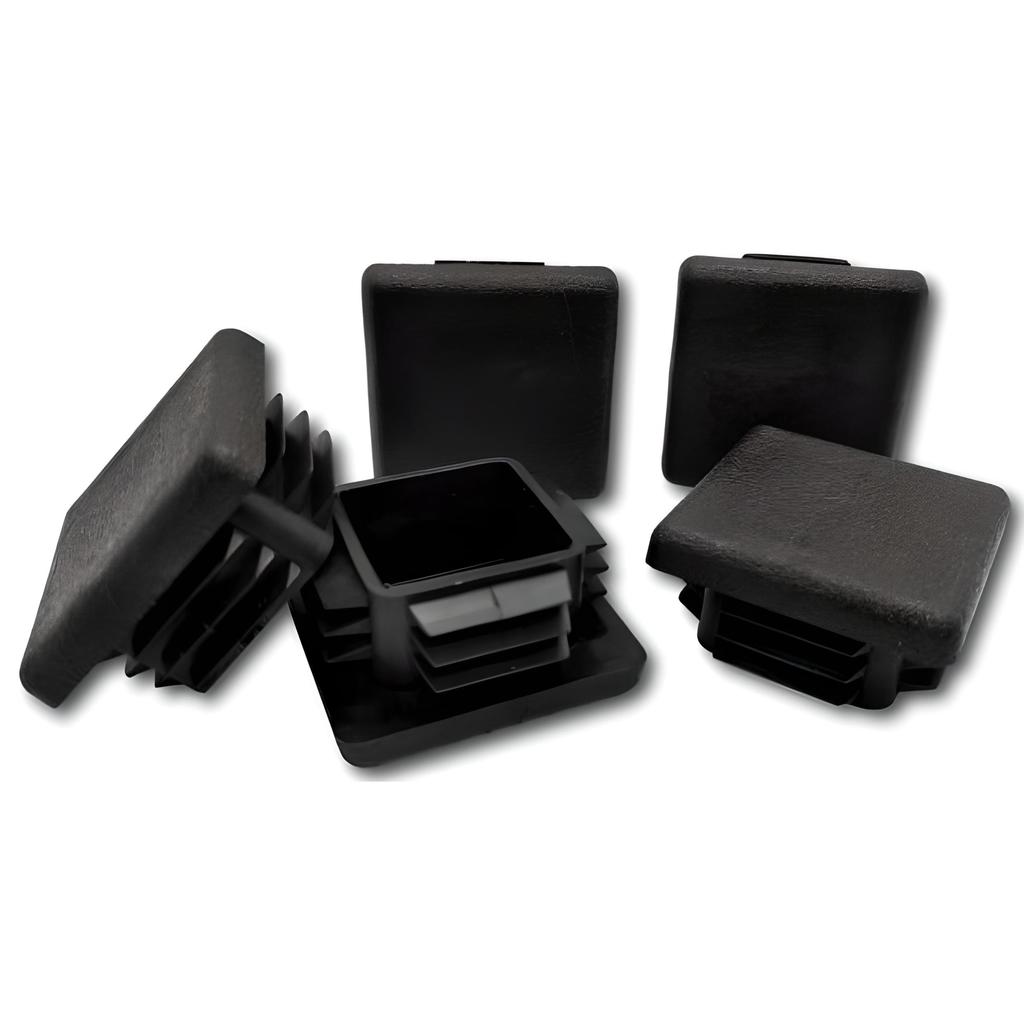Internal cap for profile post roof 25x25 10 PCS BLACK