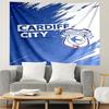 Cardiff City FC Print Tapestry, Lightweight Wall Hanging, for Bedroom, Dorm, Living Room, Home Art Decor, Birthday Christmas Gift for Friends