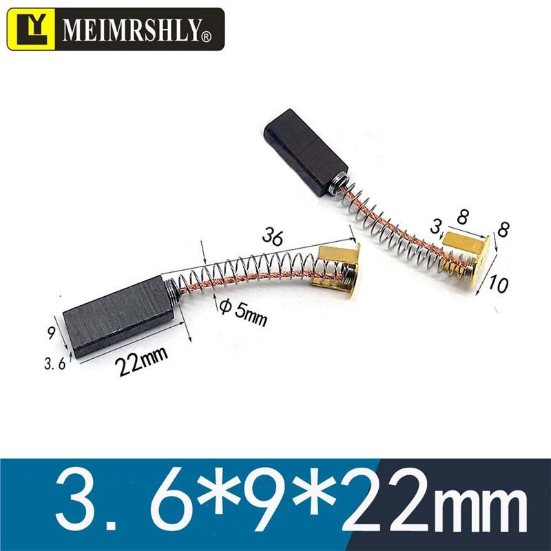 051# High-Quality Electric Drill & Grinder Carbon Brushes - 5x8x13mm Power Tool Accessories