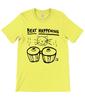 Beat Happening - Cat Bongos - 1987 - Yellow - T-Shirt - K Records - Indie