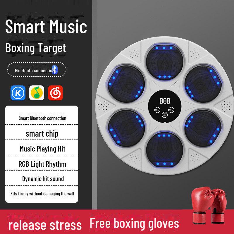 Bluetooth-тренажер по боксу для детей - интерактивная мишень со световой реакцией для домашнего фитнеса
