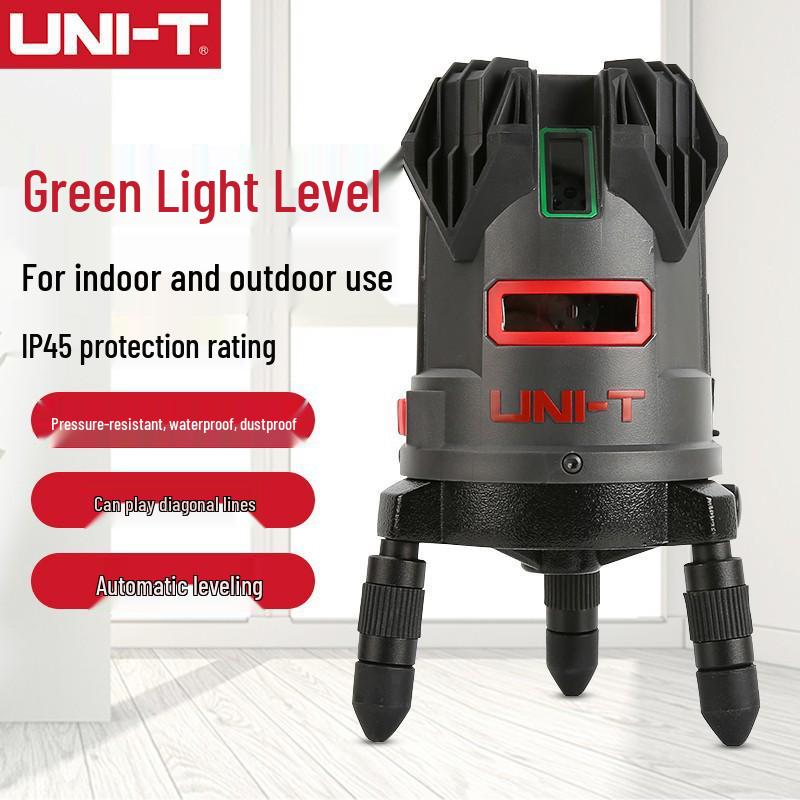 UNI-T LM555LD Высокоточный инфракрасный автоматический лазерный уровень с перезаряжаемой литиевой батареей