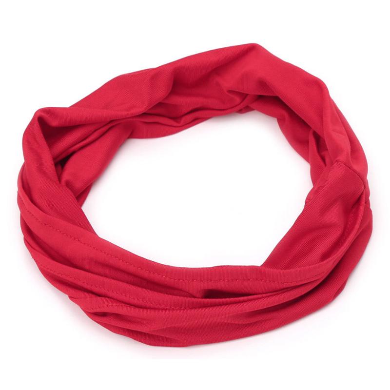 Good Soft Headband Turban Wide Casual Head Wrap Running Women 1pc Yoga Workout New Elastic Stretch Solid Color Hair Accessories Girl