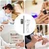 Mini Nail Lamp | Portable Cordless Dryer | Compact Wireless Nail Lamp with Integrated Shade | For Salon, DIY Manicure Decoration with Rhinestones Glue