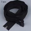 3 PCS #5 Nylon Zippers, 1.8 Meters Long Zipper for DIY Sofa Cushion Covers, Bedding Duvet Cover Replacement Zipper, Sewing Craft Supplies