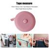 150cm/60 Inch Soft Sewing Tailor Tape Measure Retractable Portable Body Height Centimeter Inch Scale Measuring Meter