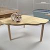 Jumping Board Small Pets Playing Stand Funny Mini Wood Table Hamster Climbing Toy For Chinchilla