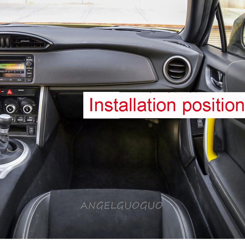 Автомобильное кольцо для выхода воздуха переменного тока, крышка кондиционера, украшение для вентиляционного отверстия переменного тока, наклейки на кольцо для Subaru BRZ Toyota 86 GT86 автомобиля