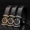Men's Belt Automatic Buckle Belt Business High End Young and Middle Aged Versatile Belt Men