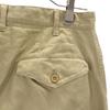 DUTCH ARMY 60s Chino Pants Beige Button Fly Men's Used