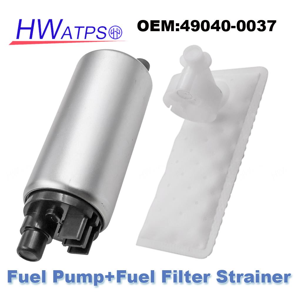 1/2 Pcs/Set For Kawasaki BR125 Z125 KX250F KX450F EX650 ER-6N Ninja SC300 Fuel Pump & Strainer 49040-0037 49040-0753 49040-0764