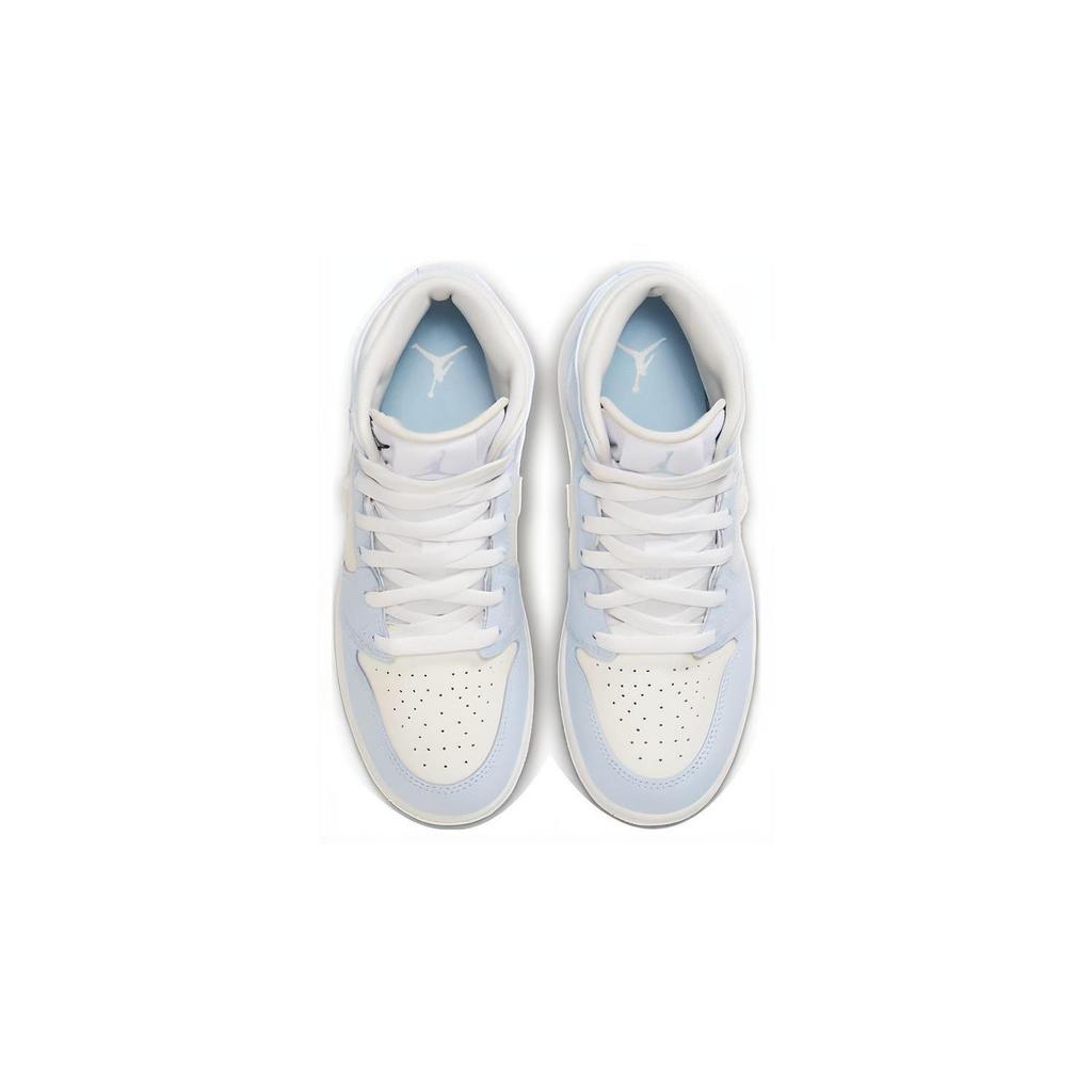 Jordan 1 Mid SE Глиттерный Swoosh GS FQ9117-400