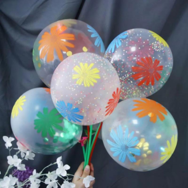 12-дюймовые блестки хризантемы, латексные шары из пенопласта хризантемы, подходят для шаров на день рождения, украшения свадебной вечеринки