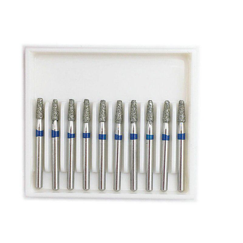 10 шт. Высокое качество алмазные фг высокоскоростные боры для полировки и сглаживания зубных боров Dentista инструменты TF-31