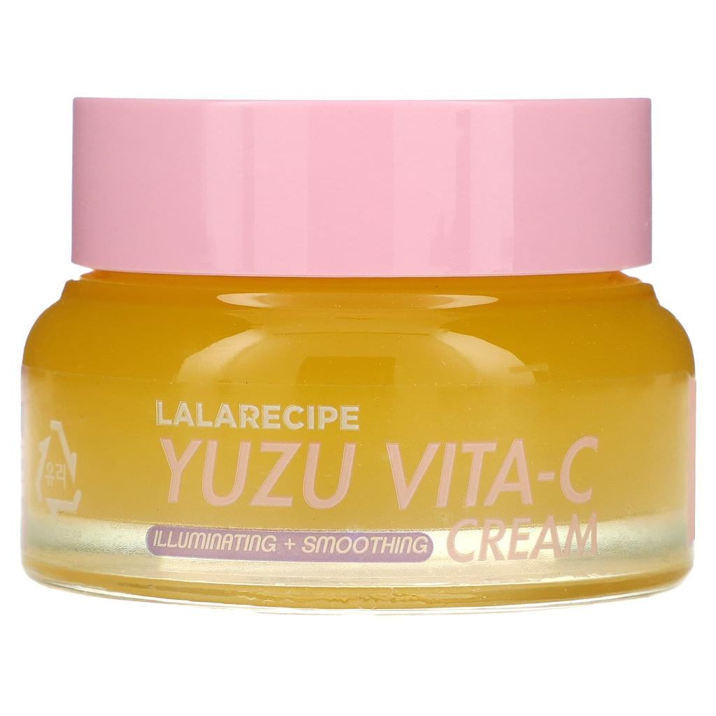 Lalarecipe Yuzu Vita-C Cream, 1.69 Fl Oz (50 Ml)